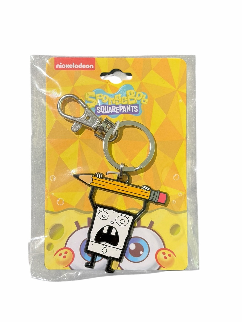 Nickelodeon SpongeBob SquarePants Backing Card Artwork - Blue/Orange/Yellow